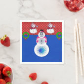 Papier met kerstmis servet (Insitu)