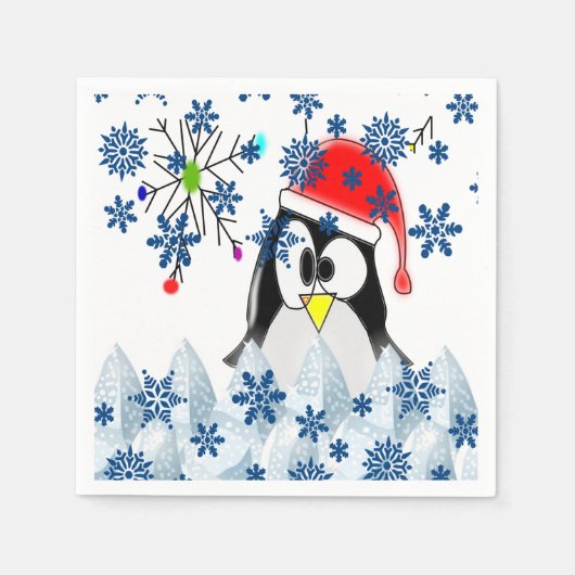 Papier met kerstmis servet (Voorkant)