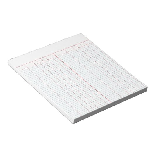 Papier met lade notitieblok (Schuin)