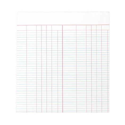 Papier met lade notitieblok (Voorkant)