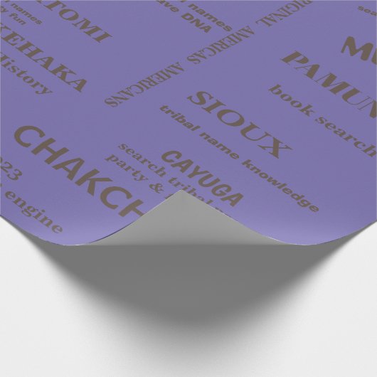 Papier met onmiddellijke verpakking / inheemse sta (Hoek)