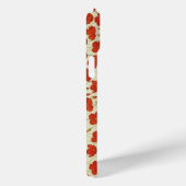  papier met poppy Floral Case-Mate iPhone Case (Achterkant / Rechts)