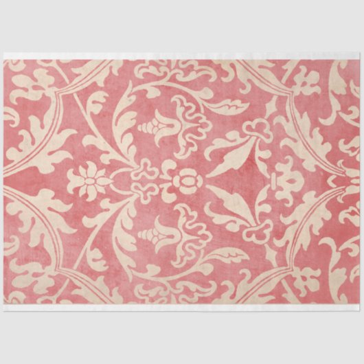 Papier met rode demasontage (Voorkant)