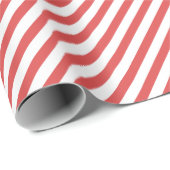 Papier met rode en witte diagonale strepen (Rol Hoek)