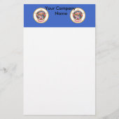 Papier met vlag van Minnesota (Voorkant)