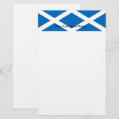 Papier met vlag van Schotland (Voorkant / Achterkant)
