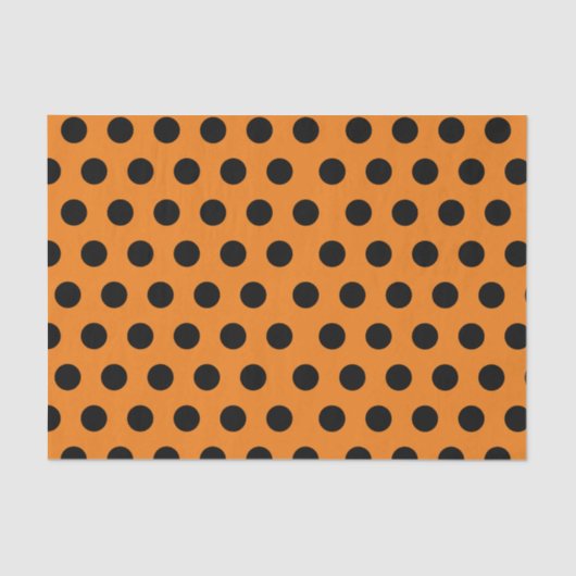 Papier met zwarte en Oranje middelgrote stuiflook (Voorkant)