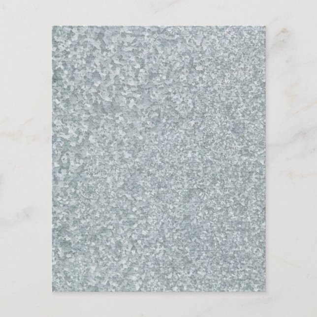 Papier Métal galvanisé (Devant)