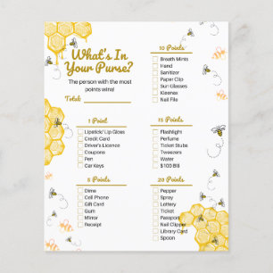 Papier Miel Baby shower d'abeilles Qu'est-ce qu'il y a da