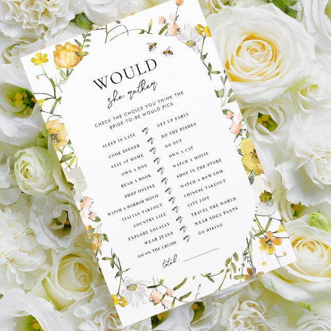 Papier Miel Thème Fête des mariées Voudrait Elle Plutôt J (Créateur téléchargé)