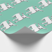 Papier mignon d'emballage cadeau d'enfant de (Coin)