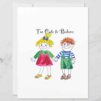 Papier Mignon dessin animé enfants