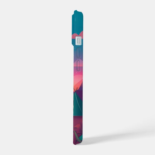 Papier mignon imprimé coque iphone (Côté gauche)