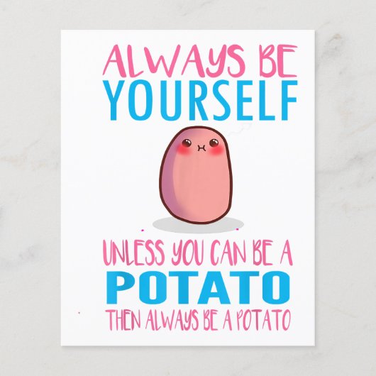 Papier Mignonne toujours être toi-même à moins que la pom (Devant)