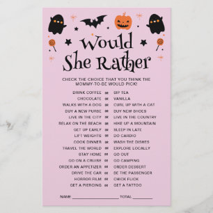 Papier Mignonne Voudrait-Elle Plaire Halloween Baby showe