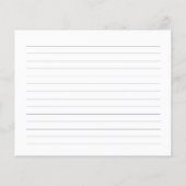 Papier Mini coeur de script moderne Bridel Douche de Brid (Dos)