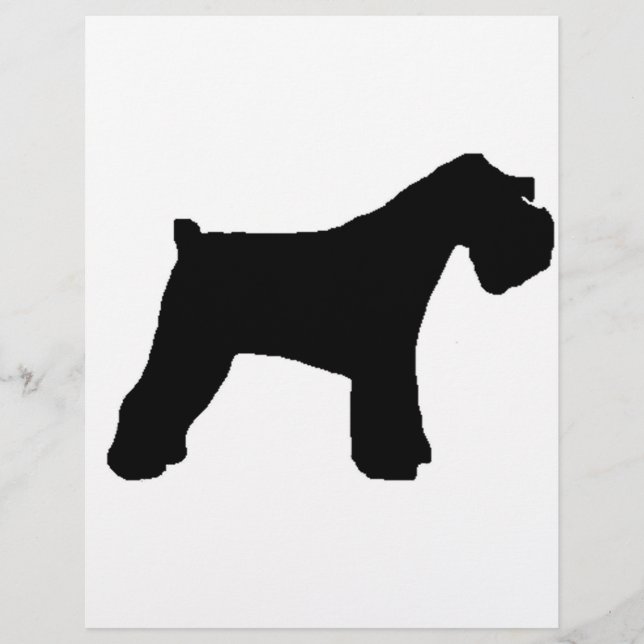 Papier Miniature_Schnauzer silo (Devant)