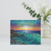 Papier Mirage Aqua Seascape (Debout devant)