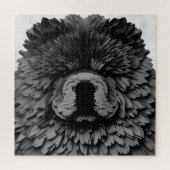 PAPIER MIRAGE Black Chow Legpuzzel (Verticaal)