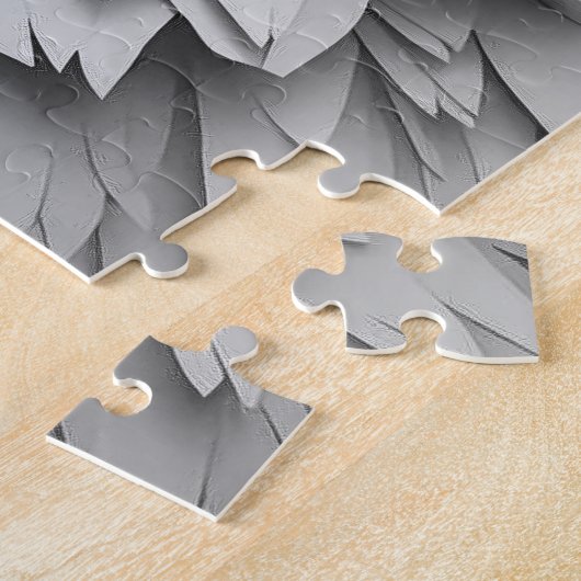 PAPIER MIRAGE Blue Chow Legpuzzel (Zijkant)