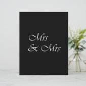 Papier Mme & Mme (Debout devant)