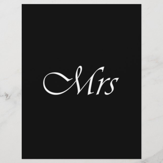Papier Mme Monogram (Devant)