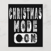 Papier Mode Noël activé - Fun Christmas Holiday (Dos)