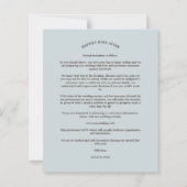 Papier Modern Grunge Background Romantic Engaged Couple (Dos)