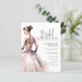 Papier Moderne Chic Ballet Fête des mariées Budget Invita (Debout devant)
