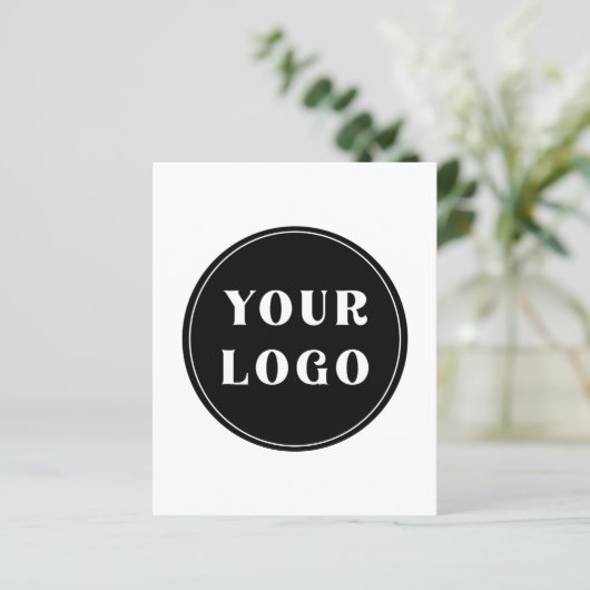 Papier Moderne, élégant, élégant et personnalisable (Debout devant)