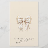 Papier Moderne Qu'est-ce que le marié a dit jeu de douche (Dos)