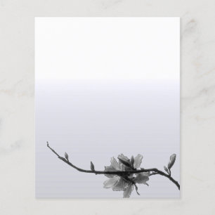 Papier Moderne Zen Spring/ Black&White Floral Business