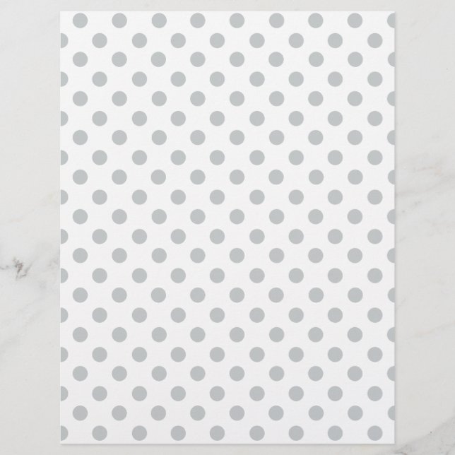Papier Modifier Pois gris N'importe quelle couleur Clique (Devant)