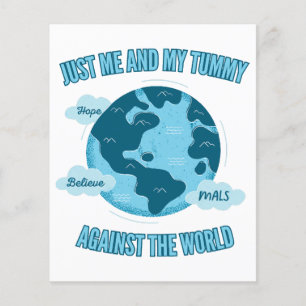 Papier Moi et mon ventre contre le monde (MALS)