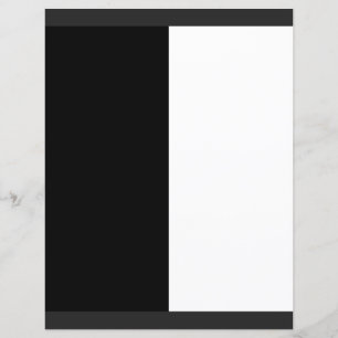 Papier moitié blanc noir moitié noir moitié noir blanc