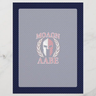 Papier Molon Labe Spartan