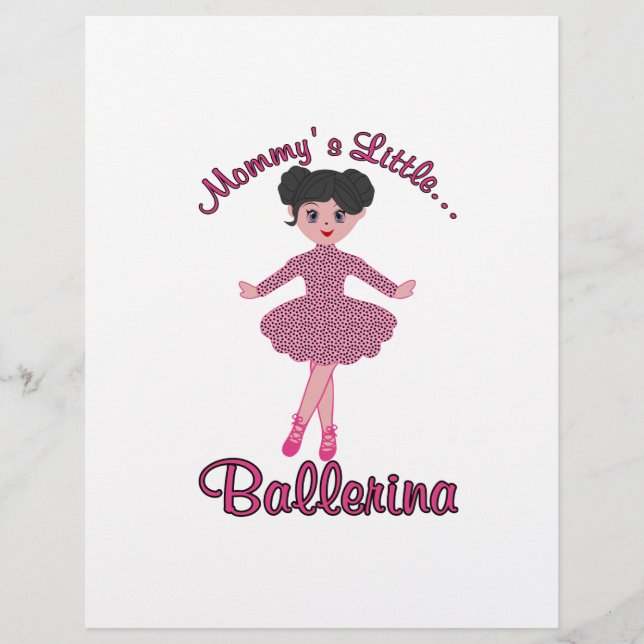 Papier Mommys Little Ballerina (Devant)