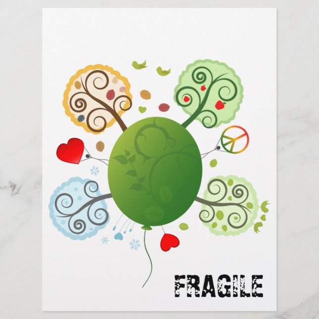 Papier Monde Rasta (Devant)