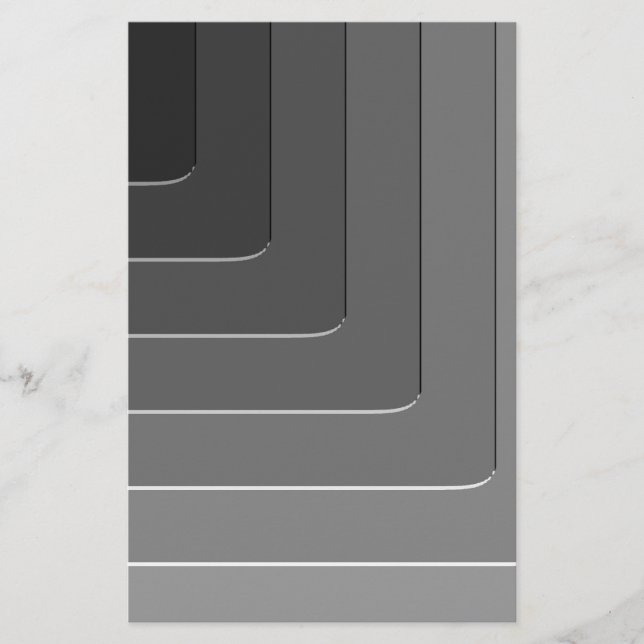 Papier monochrome gris affaires (Devant)