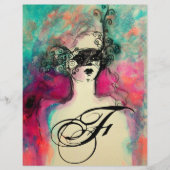 PAPIER MONOGRAMME DE CHARME (Devant)