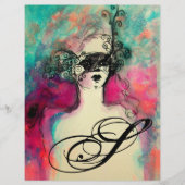 PAPIER MONOGRAMME DE CHARME (Devant)