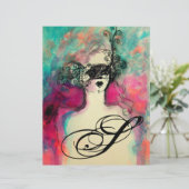 PAPIER MONOGRAMME DE CHARME (Debout devant)