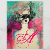 PAPIER MONOGRAMME DE CHARME (Devant)