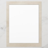 Papier Monogramme de couronne beige (Dos)