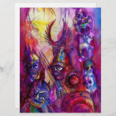 Papier MONSTRES D'HALLOWEEN / GUERRE DES ORKS Fantastique (Devant / Derrière)