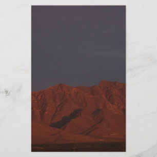 Papier Montagne rouge à Twilight