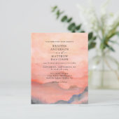 Papier Montagne Sunset Budget (Debout devant)