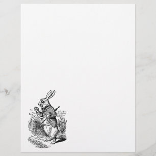 Papier Montre vintage Alice au pays des merveilles du Lap