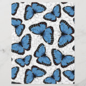 Papier Morphos bleus (Devant)