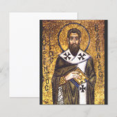 Papier Mosaïque de saint Basile le Grand (Devant / Derrière)